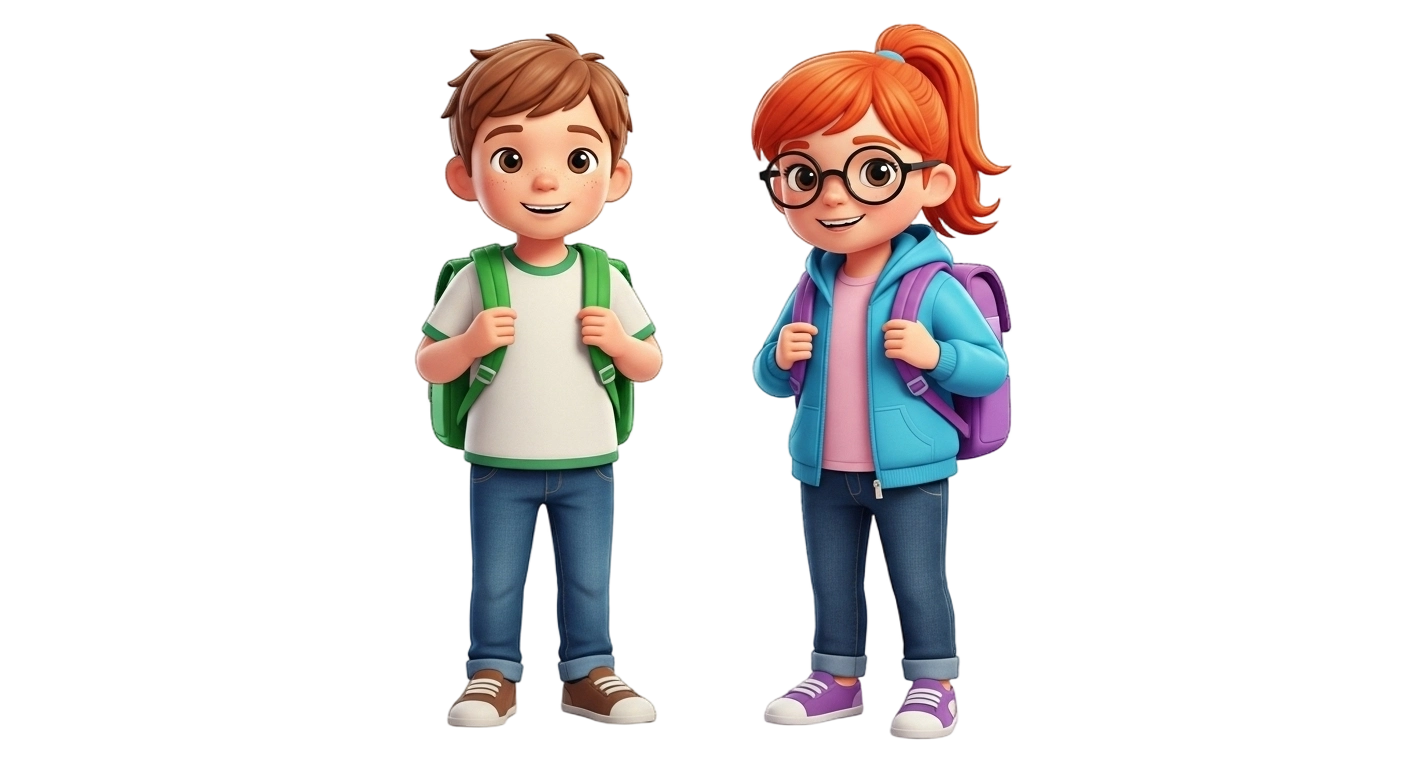 أطفال يتعلمون